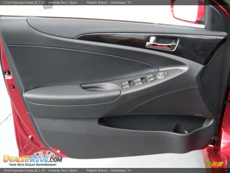 2014 Hyundai Sonata SE 2.0T Venetian Red / Black Photo #21