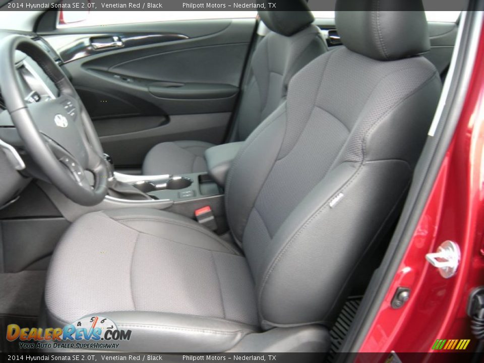 2014 Hyundai Sonata SE 2.0T Venetian Red / Black Photo #23
