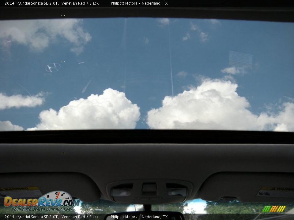 2014 Hyundai Sonata SE 2.0T Venetian Red / Black Photo #25