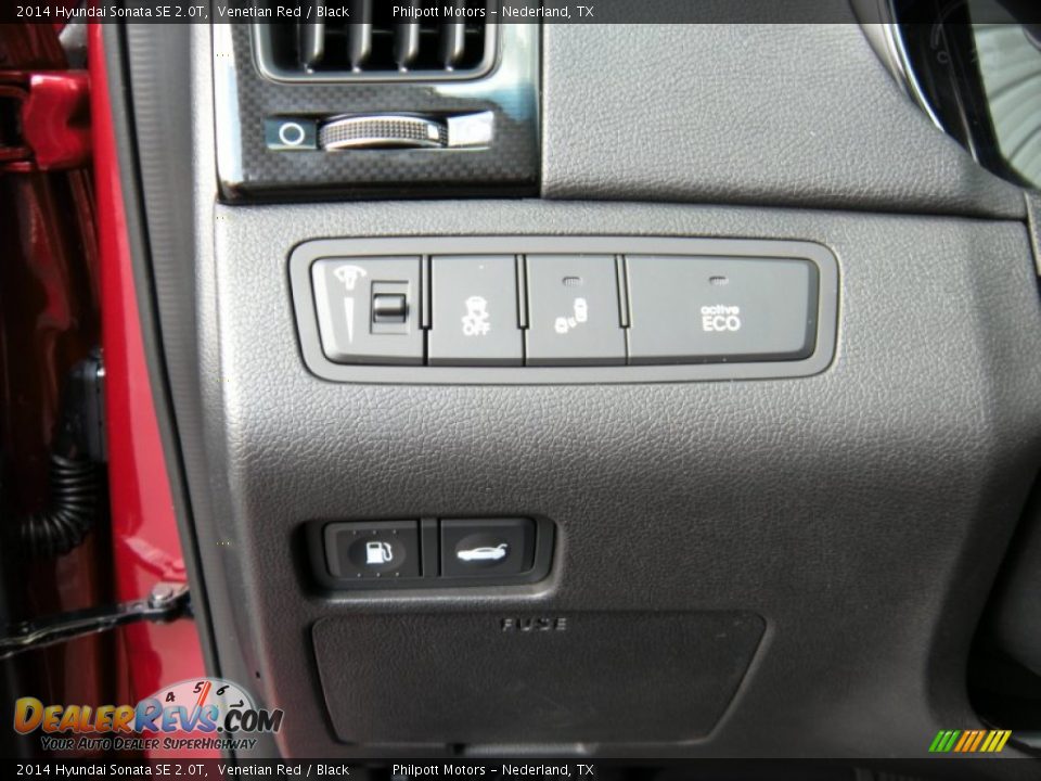2014 Hyundai Sonata SE 2.0T Venetian Red / Black Photo #35