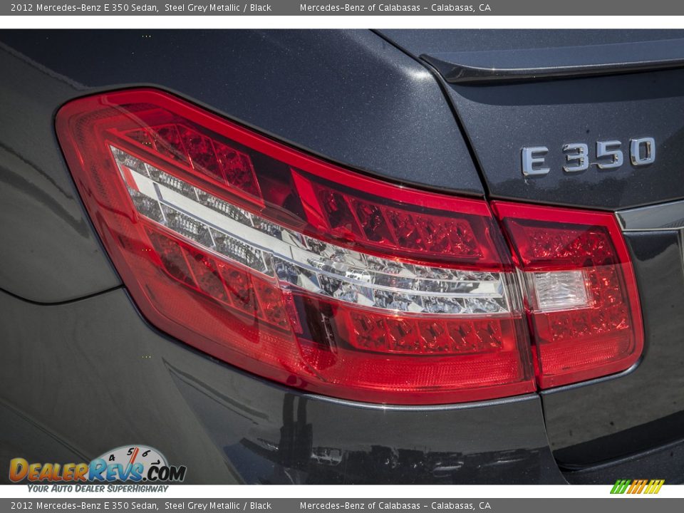 2012 Mercedes-Benz E 350 Sedan Steel Grey Metallic / Black Photo #29