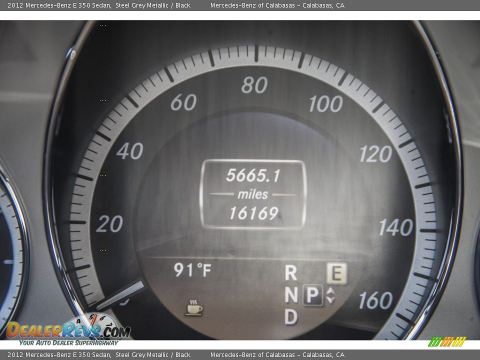 2012 Mercedes-Benz E 350 Sedan Steel Grey Metallic / Black Photo #31