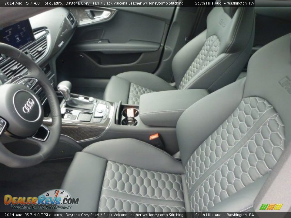 Front Seat of 2014 Audi RS 7 4.0 TFSI quattro Photo #8