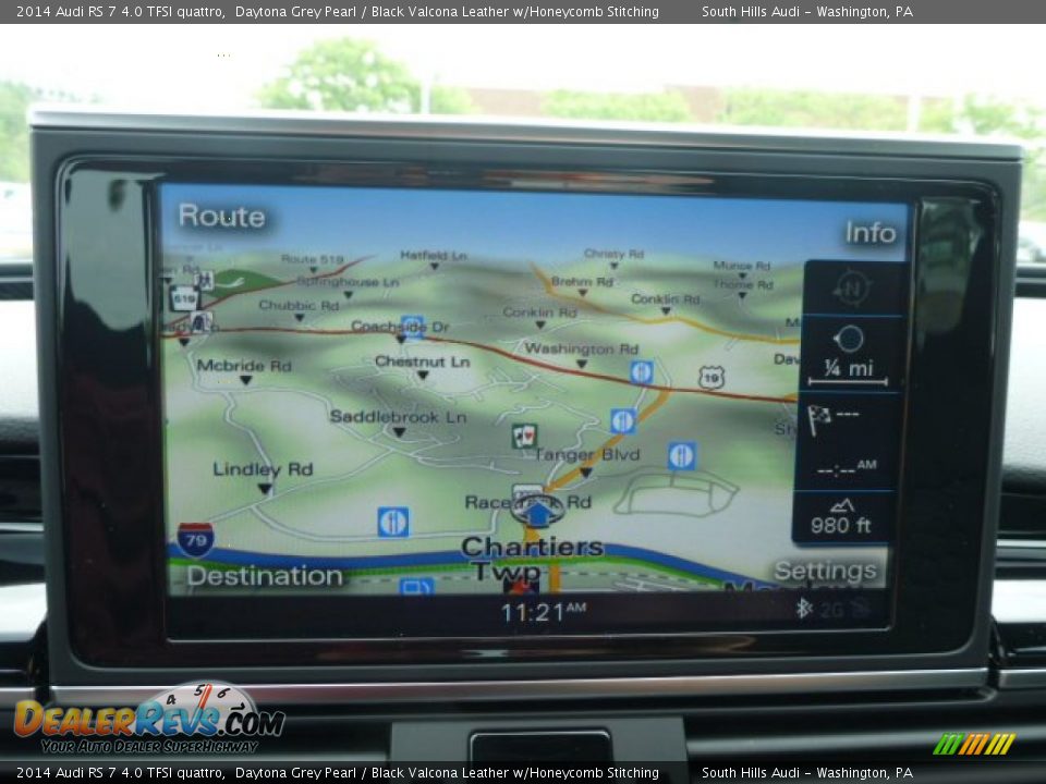 Navigation of 2014 Audi RS 7 4.0 TFSI quattro Photo #13