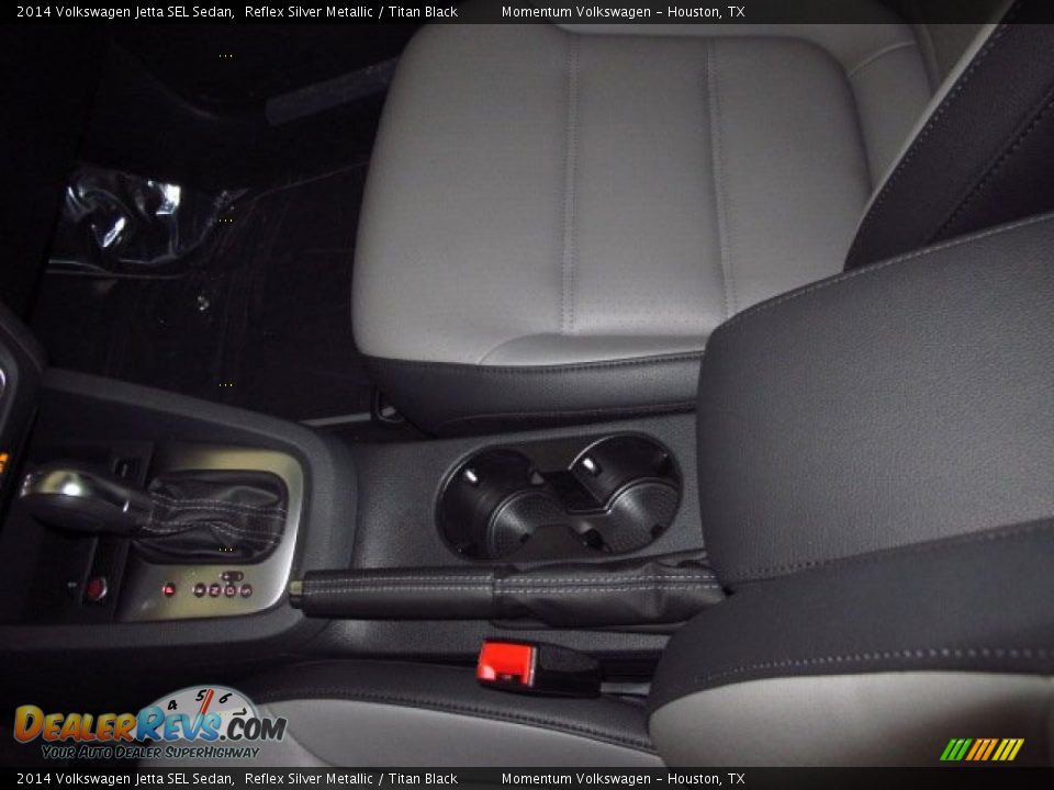 2014 Volkswagen Jetta SEL Sedan Reflex Silver Metallic / Titan Black Photo #21