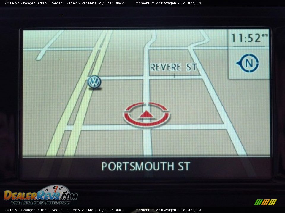 2014 Volkswagen Jetta SEL Sedan Reflex Silver Metallic / Titan Black Photo #24