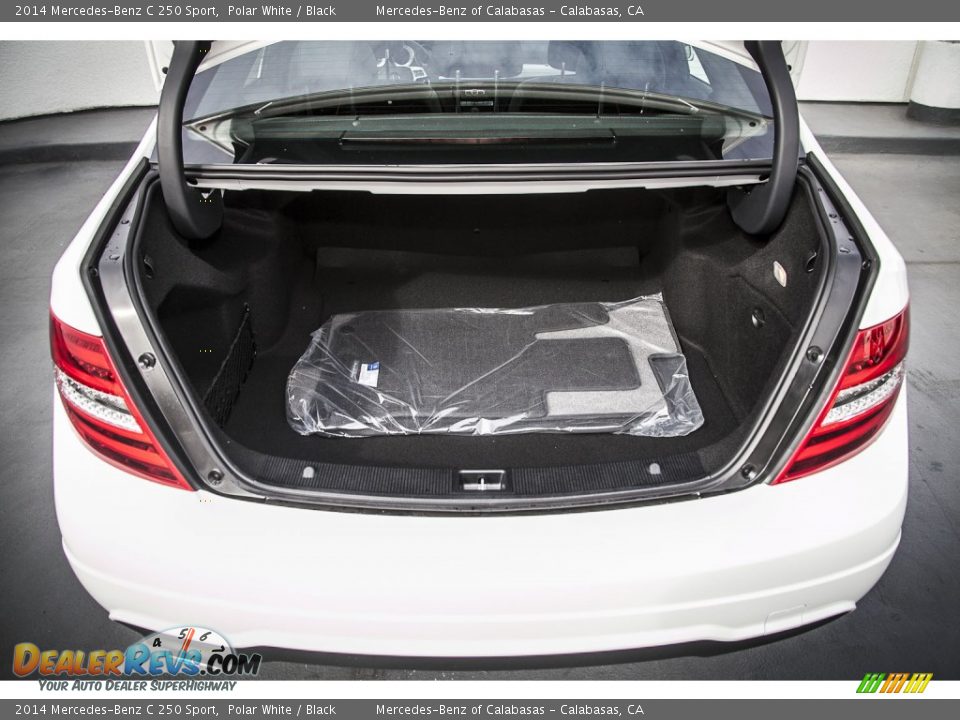 2014 Mercedes-Benz C 250 Sport Polar White / Black Photo #4