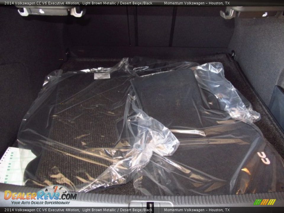 2014 Volkswagen CC V6 Executive 4Motion Light Brown Metallic / Desert Beige/Black Photo #8