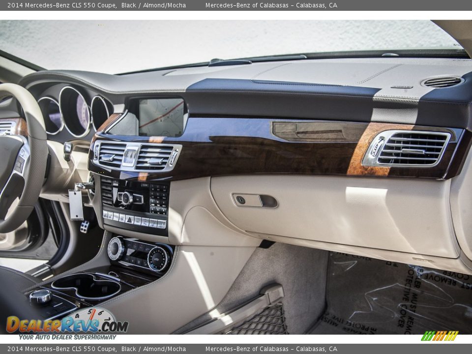 2014 Mercedes-Benz CLS 550 Coupe Black / Almond/Mocha Photo #8