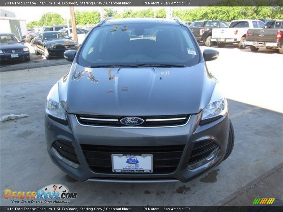 2014 Ford Escape Titanium 1.6L EcoBoost Sterling Gray / Charcoal Black Photo #2