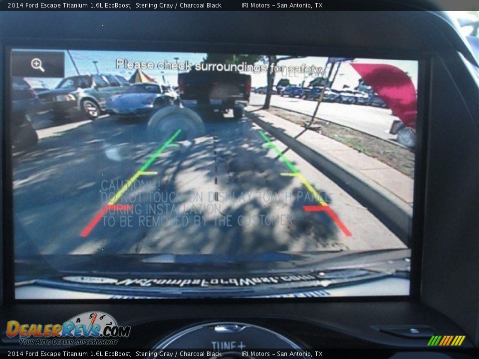 2014 Ford Escape Titanium 1.6L EcoBoost Sterling Gray / Charcoal Black Photo #13