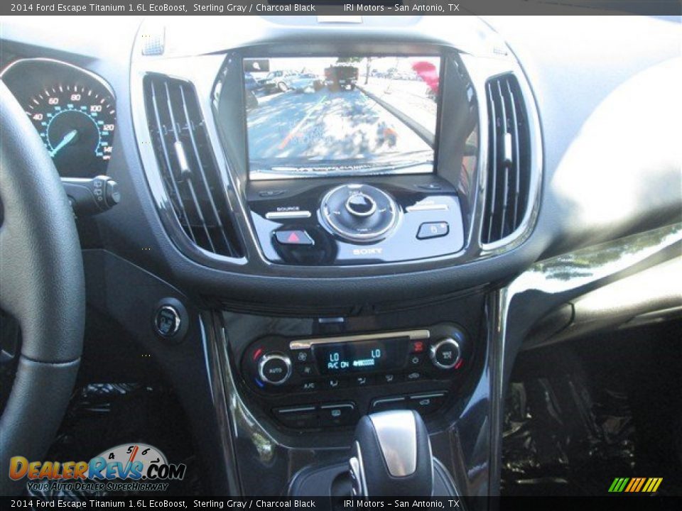 2014 Ford Escape Titanium 1.6L EcoBoost Sterling Gray / Charcoal Black Photo #14