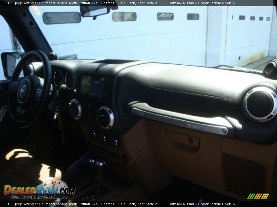 2012 Jeep Wrangler Unlimited Sahara Arctic Edition 4x4 Cosmos Blue / Black/Dark Saddle Photo #16