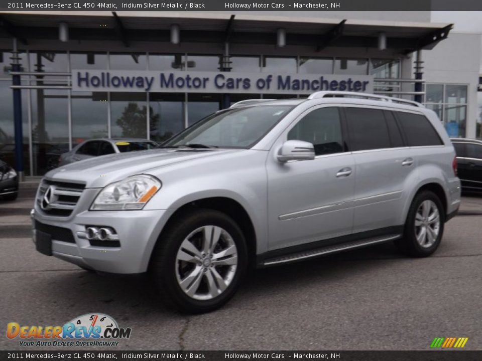 2011 Mercedes-Benz GL 450 4Matic Iridium Silver Metallic / Black Photo #1