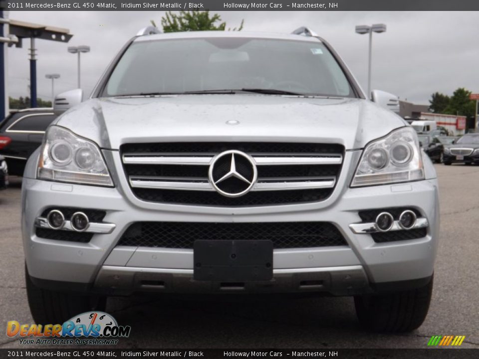 2011 Mercedes-Benz GL 450 4Matic Iridium Silver Metallic / Black Photo #2