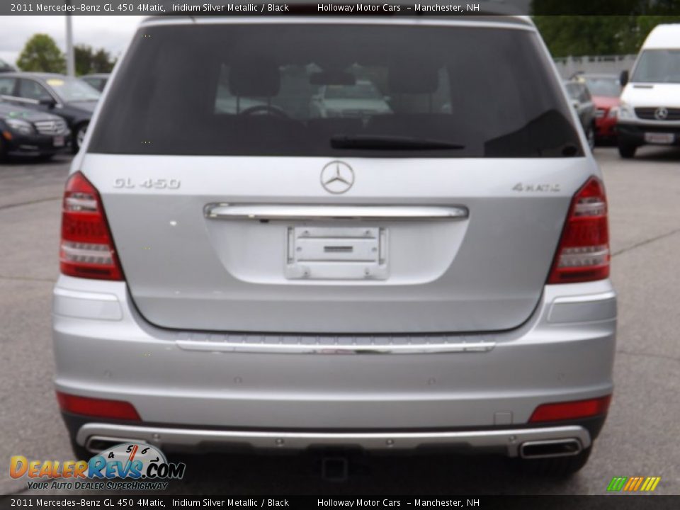 2011 Mercedes-Benz GL 450 4Matic Iridium Silver Metallic / Black Photo #4