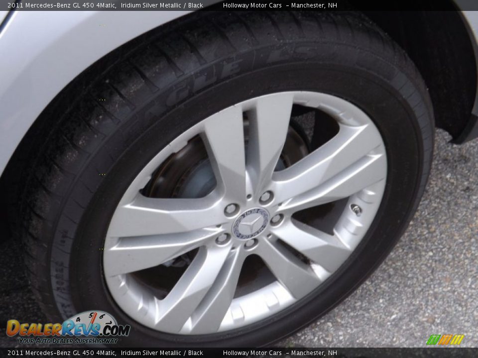 2011 Mercedes-Benz GL 450 4Matic Iridium Silver Metallic / Black Photo #5