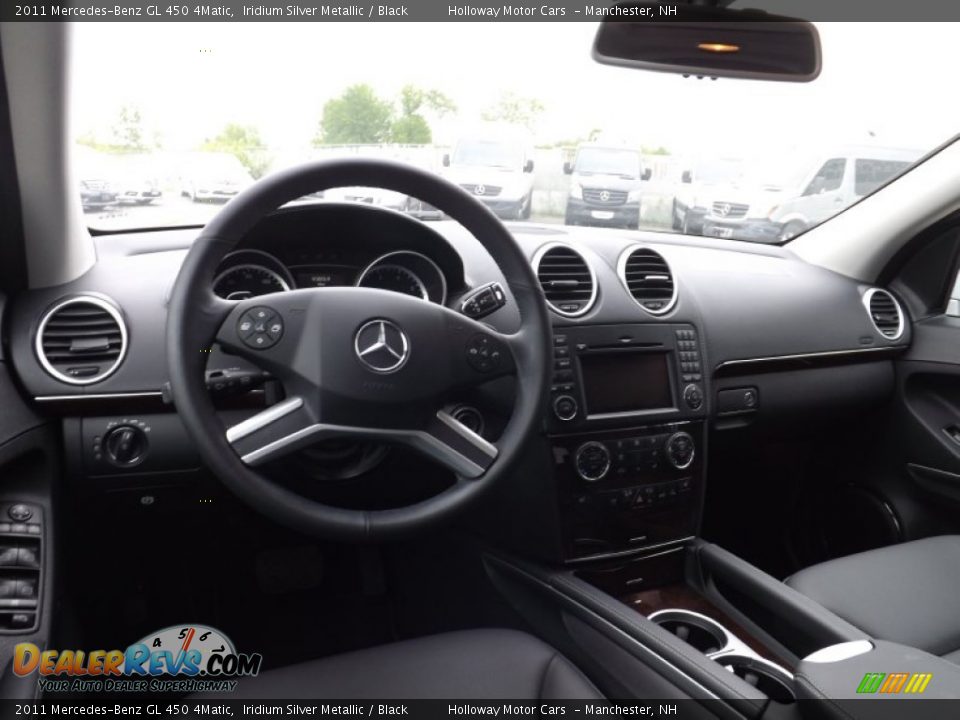 2011 Mercedes-Benz GL 450 4Matic Iridium Silver Metallic / Black Photo #10