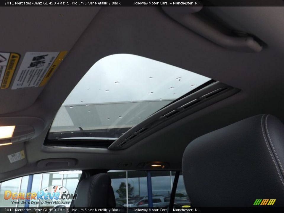 2011 Mercedes-Benz GL 450 4Matic Iridium Silver Metallic / Black Photo #15