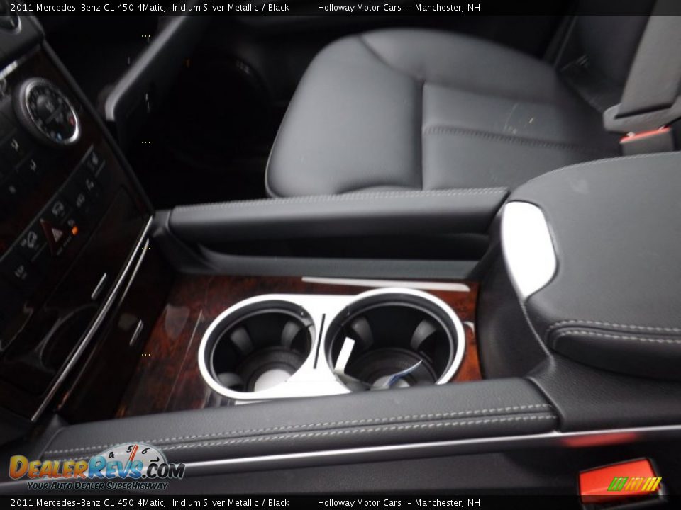 2011 Mercedes-Benz GL 450 4Matic Iridium Silver Metallic / Black Photo #16