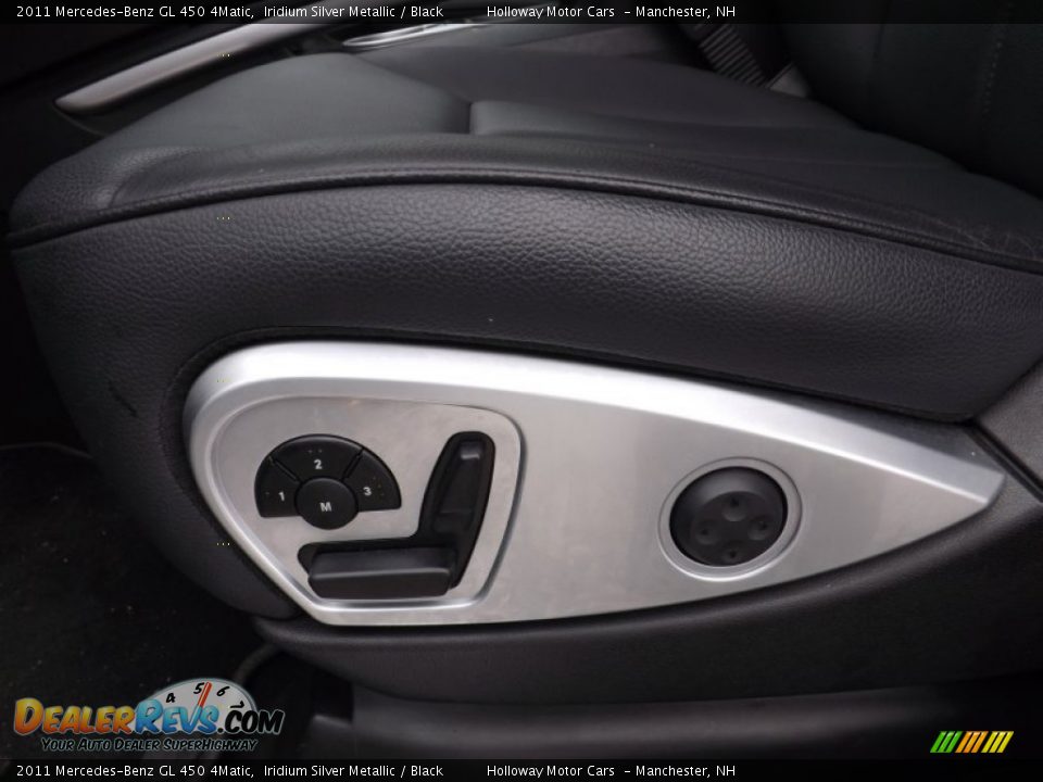 2011 Mercedes-Benz GL 450 4Matic Iridium Silver Metallic / Black Photo #18