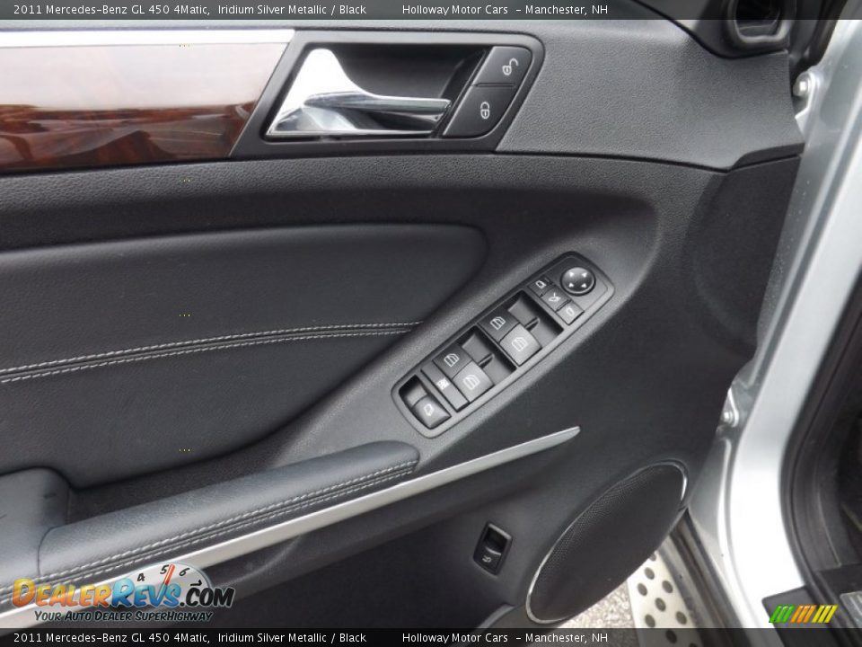 2011 Mercedes-Benz GL 450 4Matic Iridium Silver Metallic / Black Photo #19