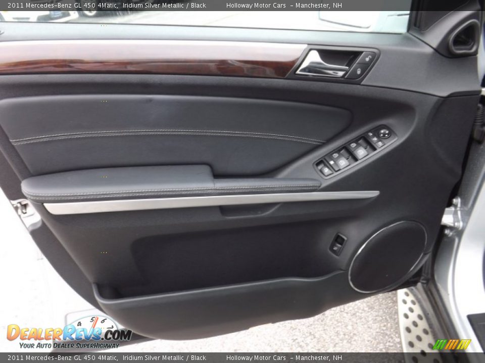 2011 Mercedes-Benz GL 450 4Matic Iridium Silver Metallic / Black Photo #20