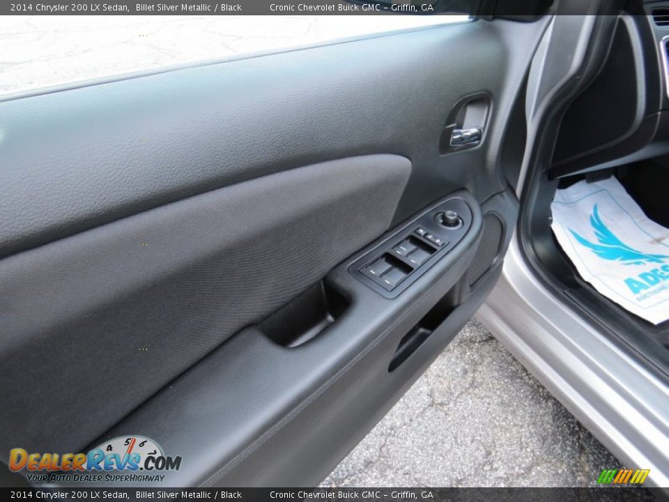 2014 Chrysler 200 LX Sedan Billet Silver Metallic / Black Photo #11