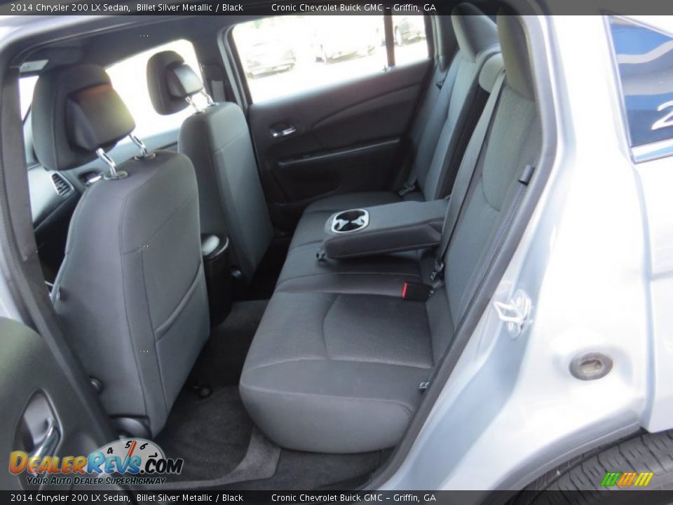 2014 Chrysler 200 LX Sedan Billet Silver Metallic / Black Photo #12