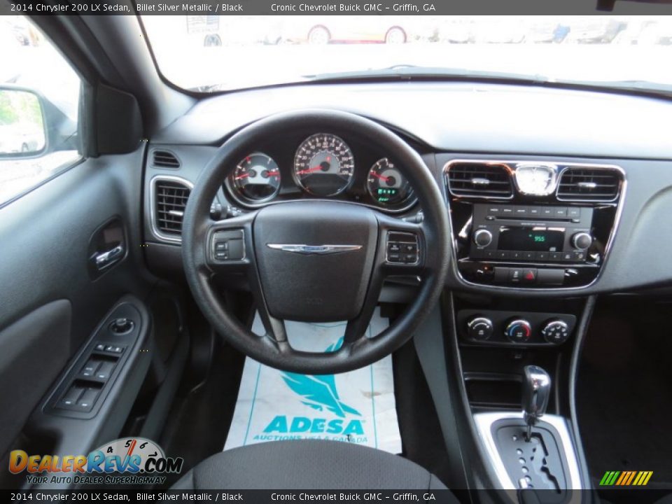2014 Chrysler 200 LX Sedan Billet Silver Metallic / Black Photo #18