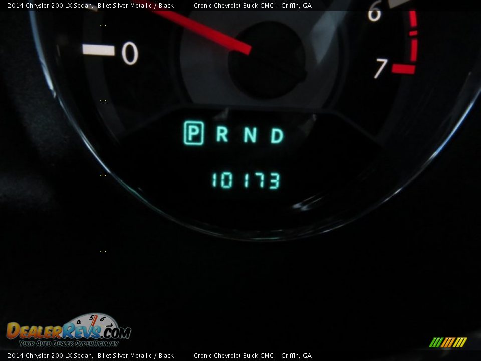 2014 Chrysler 200 LX Sedan Billet Silver Metallic / Black Photo #20