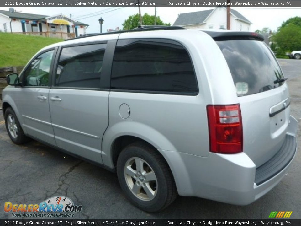 2010 Dodge Grand Caravan SE Bright Silver Metallic / Dark Slate Gray/Light Shale Photo #2