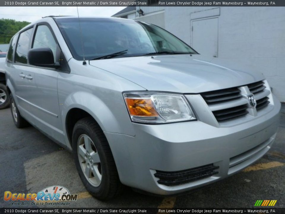 2010 Dodge Grand Caravan SE Bright Silver Metallic / Dark Slate Gray/Light Shale Photo #6