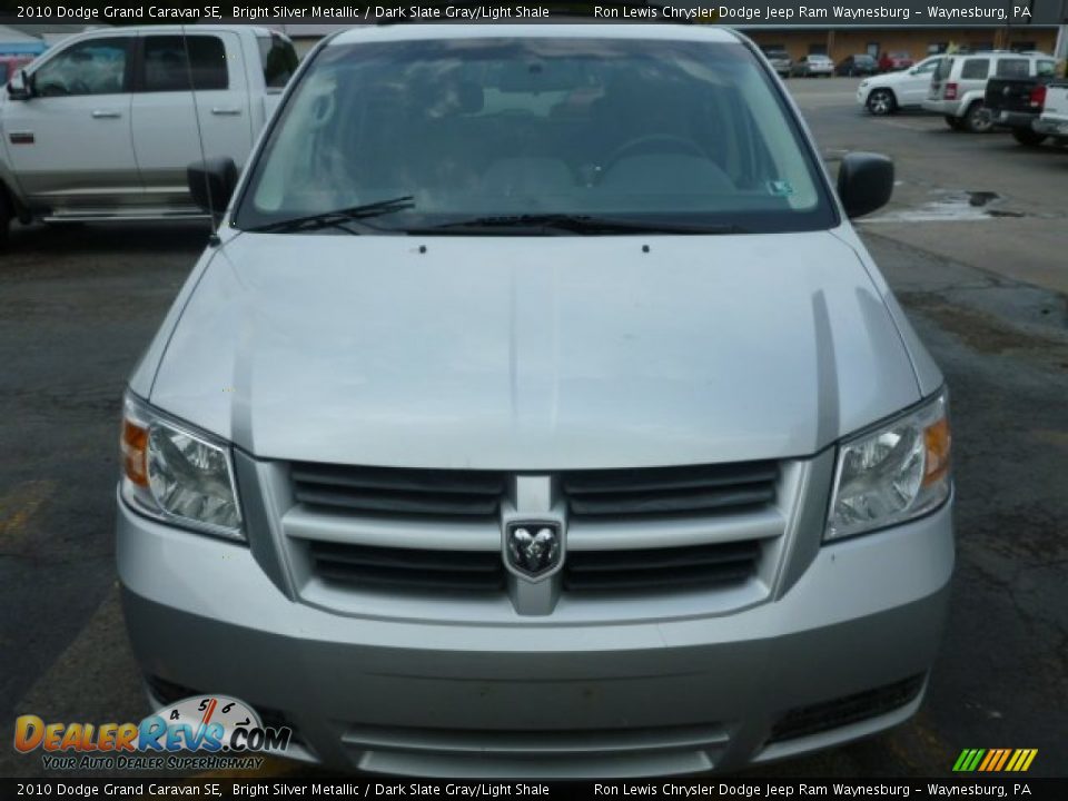 2010 Dodge Grand Caravan SE Bright Silver Metallic / Dark Slate Gray/Light Shale Photo #7