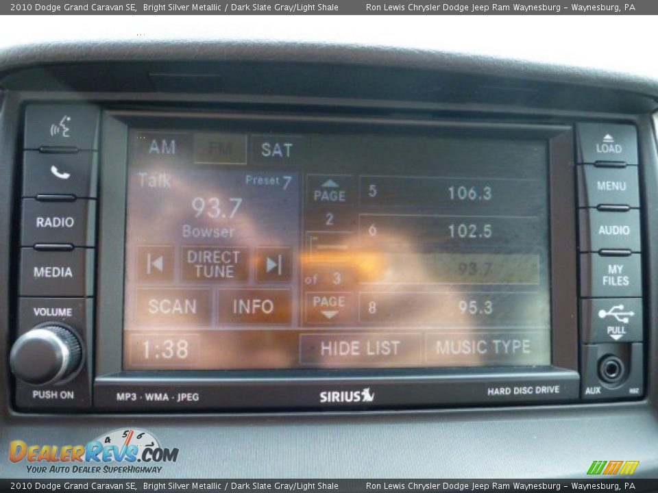 2010 Dodge Grand Caravan SE Bright Silver Metallic / Dark Slate Gray/Light Shale Photo #15