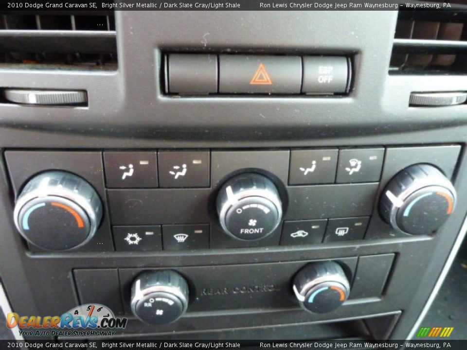 2010 Dodge Grand Caravan SE Bright Silver Metallic / Dark Slate Gray/Light Shale Photo #16