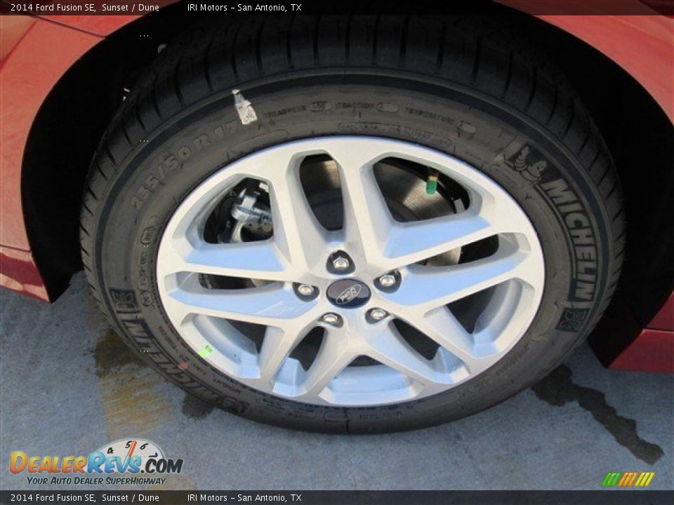 2014 Ford Fusion SE Sunset / Dune Photo #7