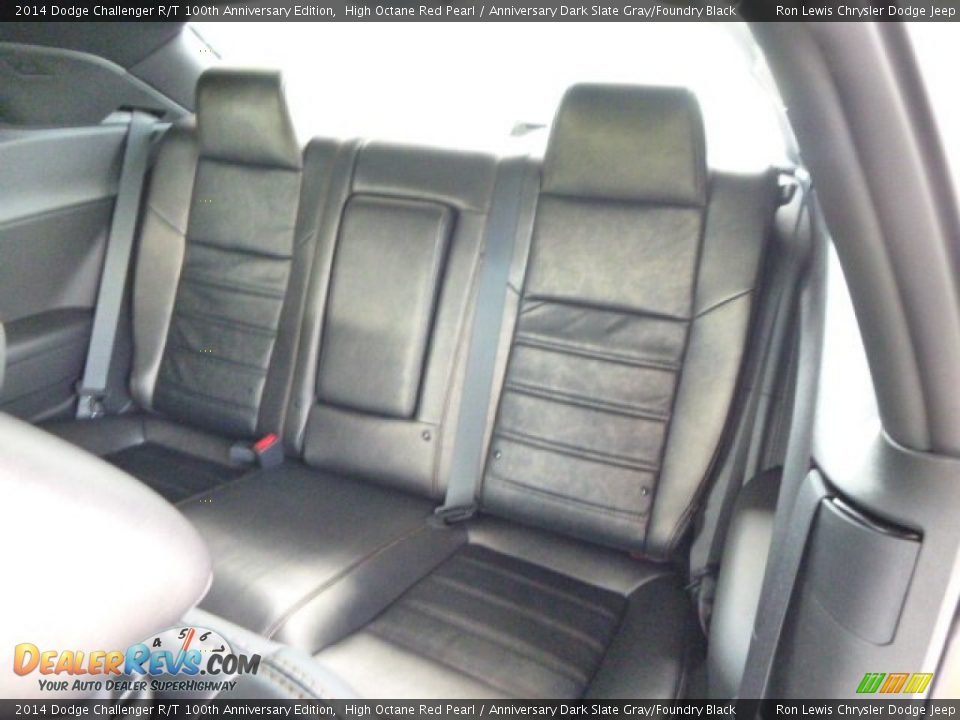 2014 Dodge Challenger R/T 100th Anniversary Edition High Octane Red Pearl / Anniversary Dark Slate Gray/Foundry Black Photo #10