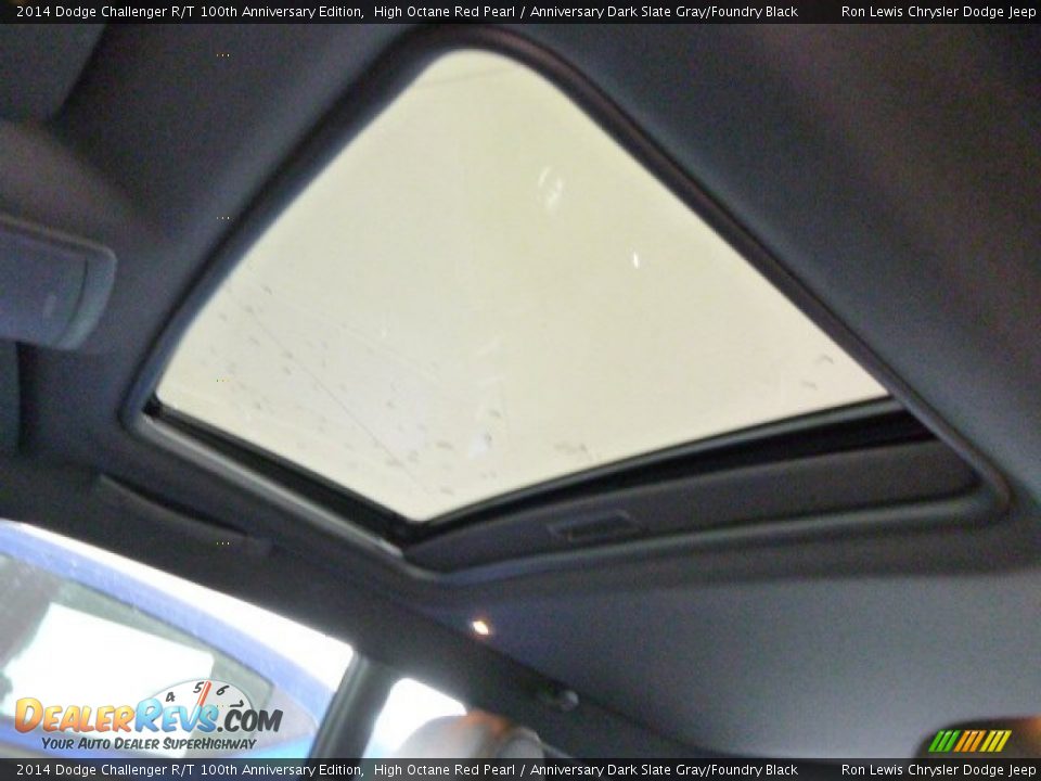 2014 Dodge Challenger R/T 100th Anniversary Edition High Octane Red Pearl / Anniversary Dark Slate Gray/Foundry Black Photo #13