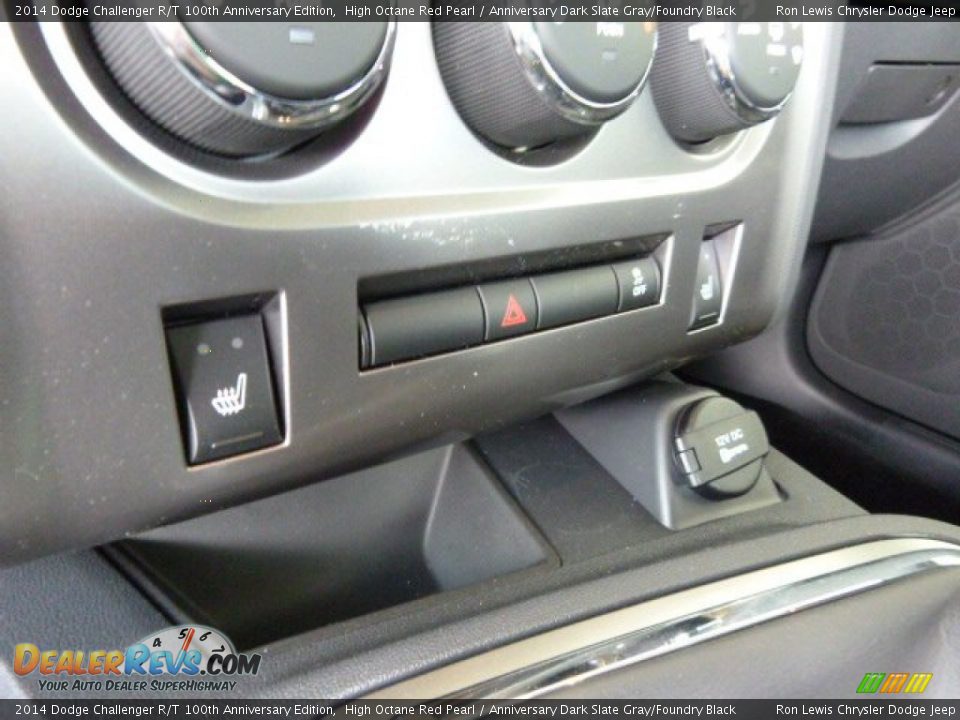 2014 Dodge Challenger R/T 100th Anniversary Edition High Octane Red Pearl / Anniversary Dark Slate Gray/Foundry Black Photo #16