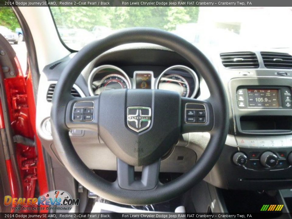 2014 Dodge Journey SE AWD Redline 2-Coat Pearl / Black Photo #19