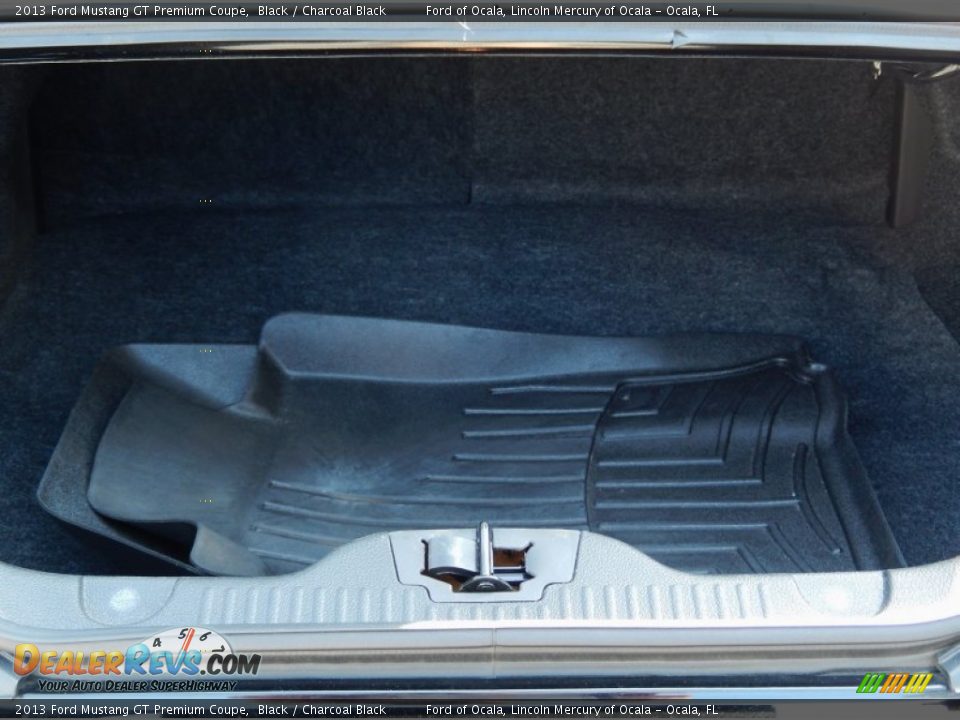 2013 Ford Mustang GT Premium Coupe Black / Charcoal Black Photo #11