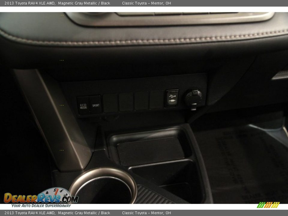 2013 Toyota RAV4 XLE AWD Magnetic Gray Metallic / Black Photo #13
