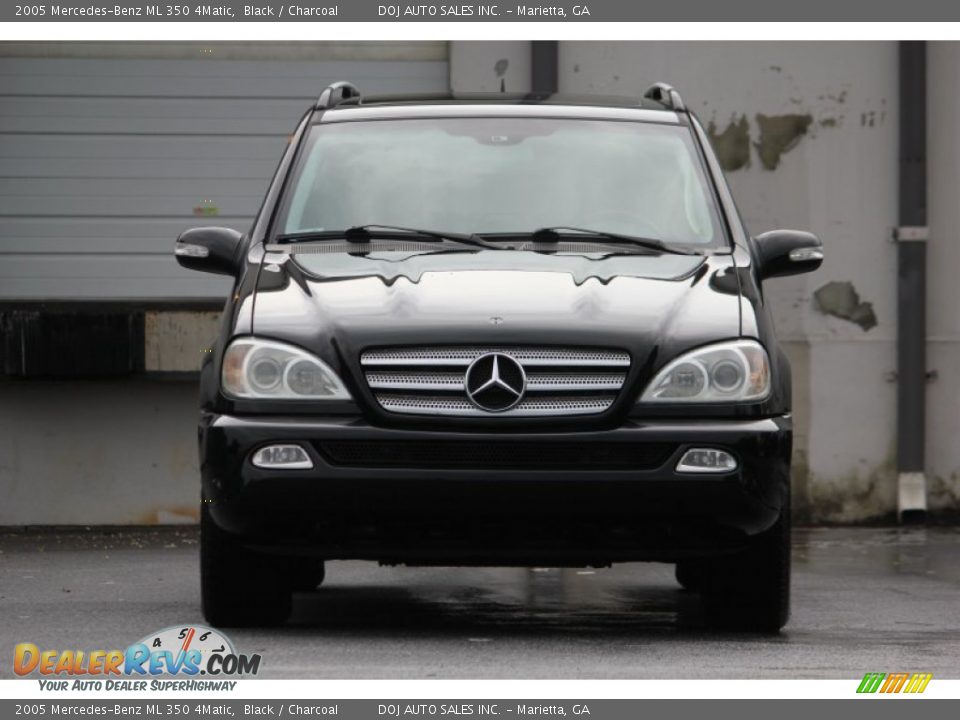 2005 Mercedes-Benz ML 350 4Matic Black / Charcoal Photo #6