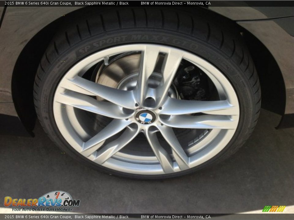 2015 BMW 6 Series 640i Gran Coupe Wheel Photo #4