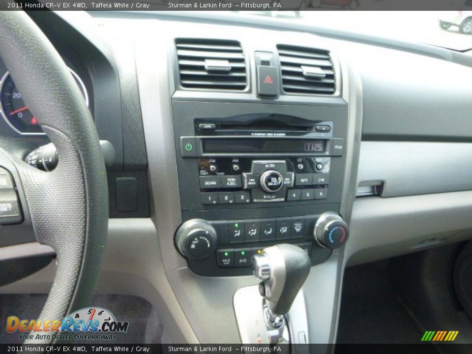 2011 Honda CR-V EX 4WD Taffeta White / Gray Photo #13