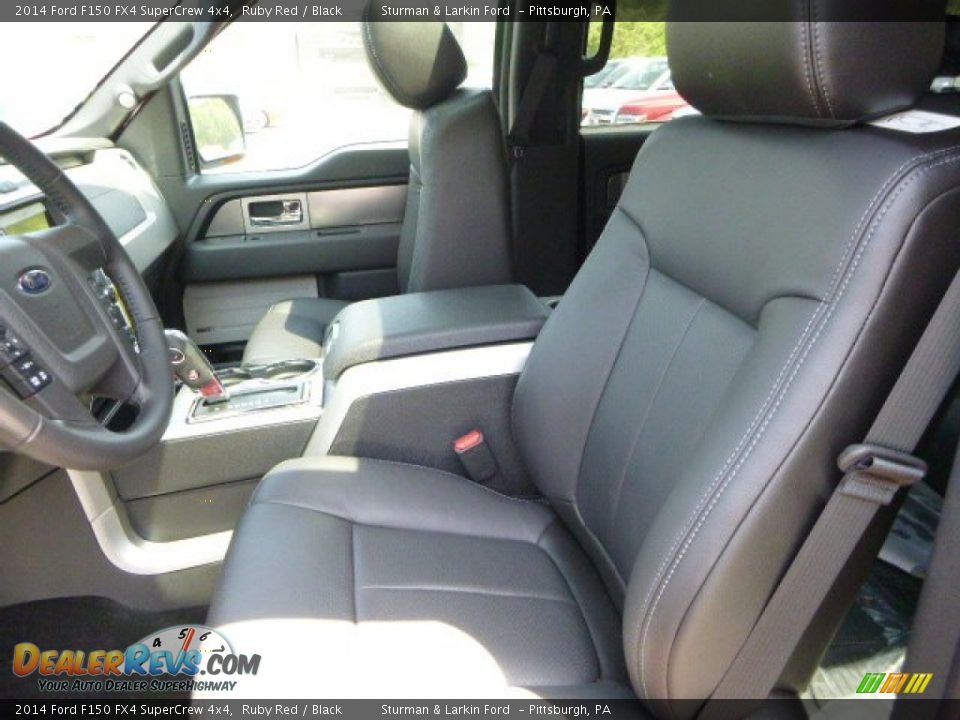2014 Ford F150 FX4 SuperCrew 4x4 Ruby Red / Black Photo #7