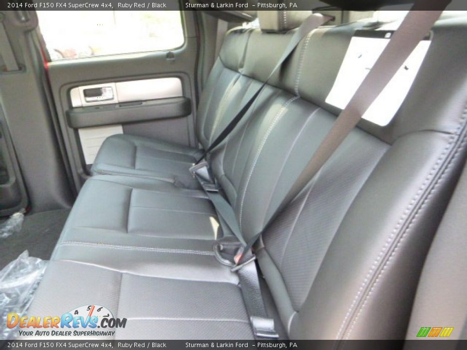 2014 Ford F150 FX4 SuperCrew 4x4 Ruby Red / Black Photo #8