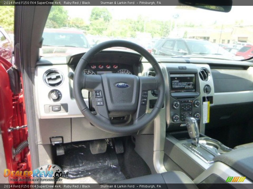 2014 Ford F150 FX4 SuperCrew 4x4 Ruby Red / Black Photo #9