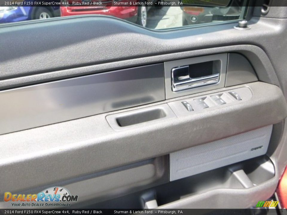 2014 Ford F150 FX4 SuperCrew 4x4 Ruby Red / Black Photo #10